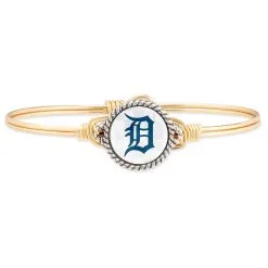 Luca & Danni Women's Detroit Tigers Luca + Danni Gold Bangle Bracelet