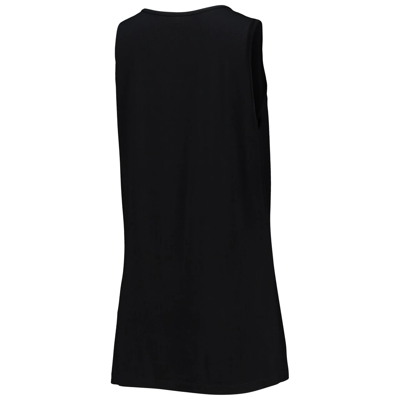 Women's Miami Marlins Majestic Threads Black Team Scoop Neck Tank Top - Image 3