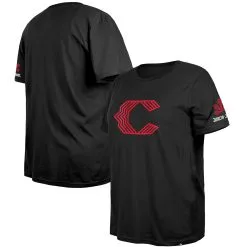 Women's Cincinnati Reds New Era Black 2023 City Connect Plus Size T-Shirt