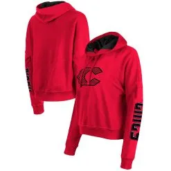 Women's Cincinnati Reds New Era Red 2023 City Connect Pullover Hoodie