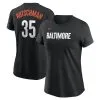 Women's Baltimore Orioles Adley Rutschman Nike Black 2023 City Connect Name & Number T-Shirt