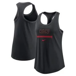 Women's Cincinnati Reds Nike Black 2023 City Connect Racerback Tank Top