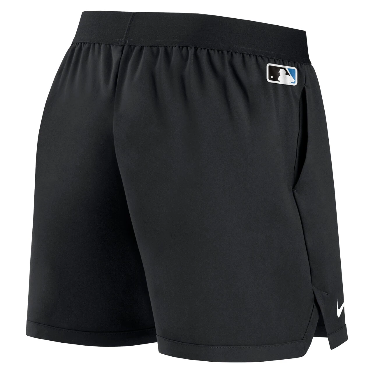Women's Miami Marlins Nike Black Authentic Collection Team Performance Shorts - Image 3