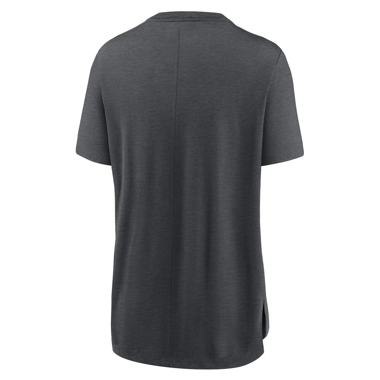 Women's Atlanta Braves Nike Heather Charcoal Authentic Collection Early Work Tri-Blend T-Shirt - Image 3