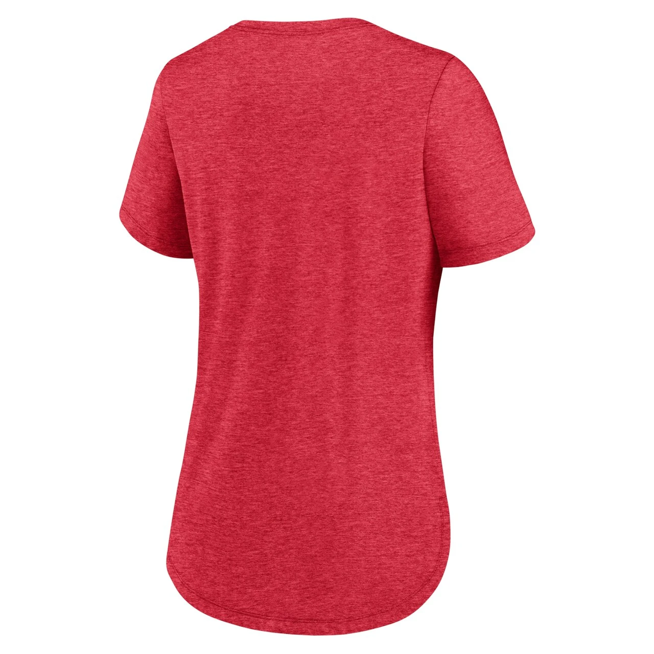 Women's Cincinnati Reds Nike Heather Red Touch Tri-Blend T-Shirt - Image 3