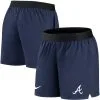 Women's Atlanta Braves Nike Navy Authentic Collection Flex Vent Max Performance Shorts