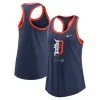 Women's Detroit Tigers Nike Navy Tech Tank Top