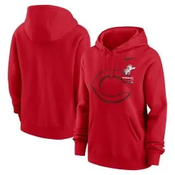 Women's Cincinnati Reds Nike Red Big Game Pullover Hoodie