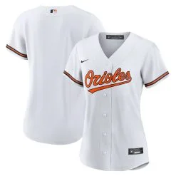 Women's Baltimore Orioles Nike White Home Blank Replica Jersey