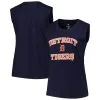 Women's Detroit Tigers Profile Navy Plus Size Tank Top
