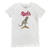 Women's Cincinnati Reds Tiny Turnip White TT Rex T-Shirt