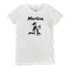 Women's Miami Marlins Tiny Turnip White Caleb The Catcher T-Shirt