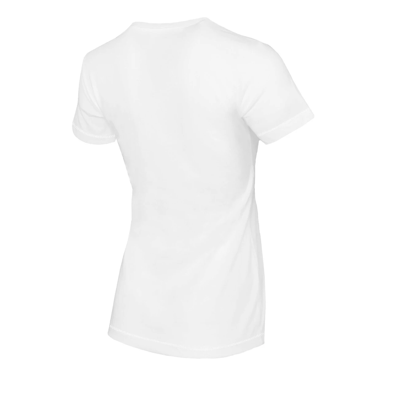 Women's Miami Marlins Tiny Turnip White Heart Lolly T-Shirt - Image 3